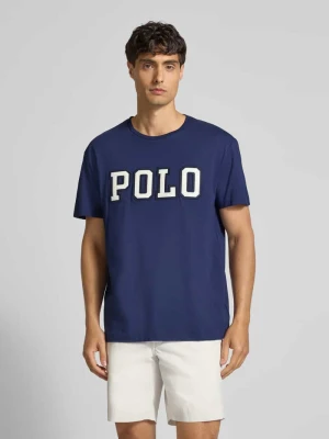 T-shirt o kroju classic fit z wyhaftowanym logo Polo Ralph Lauren