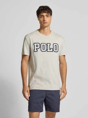T-shirt o kroju classic fit z wyhaftowanym logo Polo Ralph Lauren