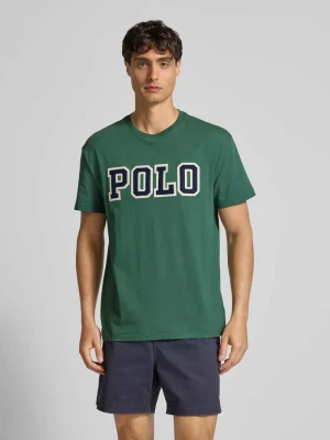 T-shirt o kroju classic fit z wyhaftowanym logo Polo Ralph Lauren