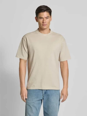 T-shirt o kroju comfort fit z czystej bawełny Boss Orange