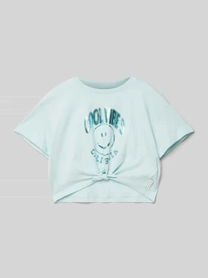 T-shirt o kroju comfort fit z czystej bawełny Tom Tailor