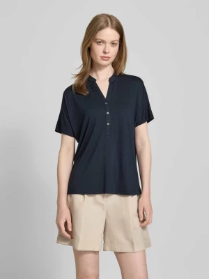 T-shirt o kroju comfort fit z dekoltem w serek Marc O'Polo