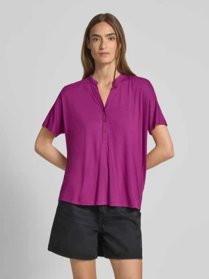 T-shirt o kroju comfort fit z dekoltem w serek Marc O'Polo