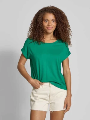 T-shirt o kroju comfort fit z mieszanki wiskozy model ‘MOSTER’ Only