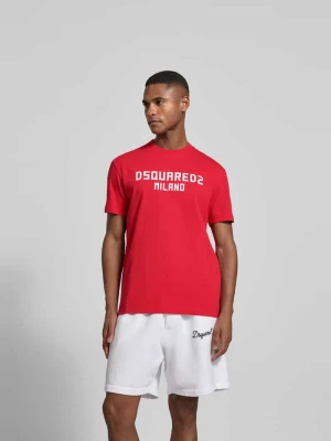 T-shirt o kroju cool fit z czystej bawełny Dsquared2
