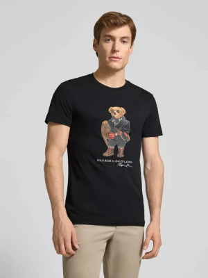 T-shirt o kroju custom slim fit z nadrukiem z motywem Polo Ralph Lauren