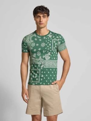 T-shirt o kroju custom slim fit z okrągłym dekoltem Polo Ralph Lauren