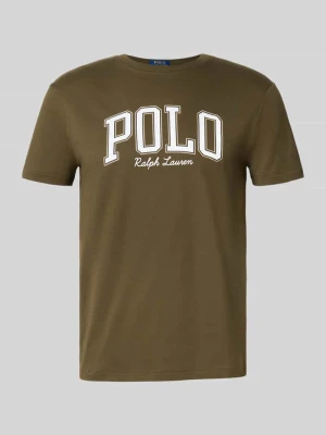 T-shirt o kroju custom slim fit z okrągłym dekoltem Polo Ralph Lauren