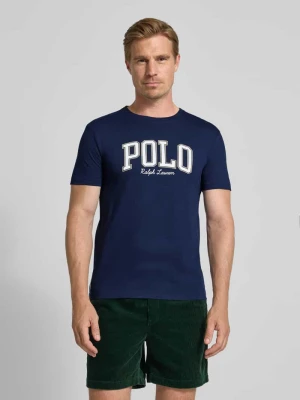 T-shirt o kroju custom slim fit z okrągłym dekoltem Polo Ralph Lauren