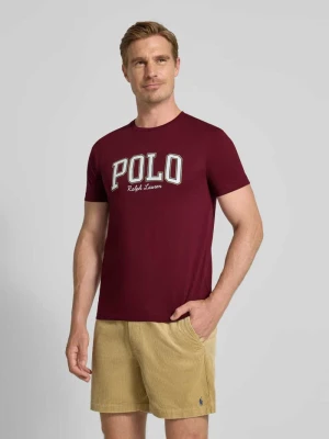 T-shirt o kroju custom slim fit z okrągłym dekoltem Polo Ralph Lauren