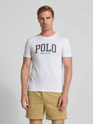 T-shirt o kroju custom slim fit z okrągłym dekoltem Polo Ralph Lauren