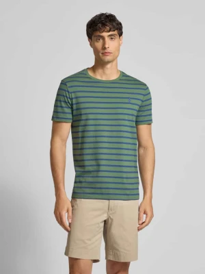 T-shirt o kroju custom slim fit z wyhaftowanym logo Polo Ralph Lauren