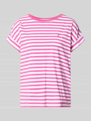 T-shirt o kroju loose fit z czystej bawełny model 'IDAARA' ARMEDANGELS