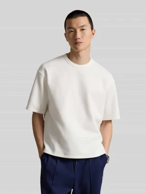 t-shirt o kroju loose fit z mieszanki bawełny Polo Ralph Lauren Biały