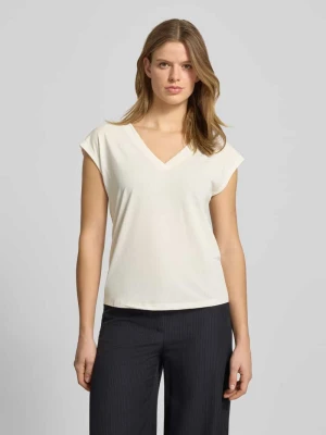 T-shirt o kroju loose fit z mieszanki modalu model 'FREE' Only Złamany biały