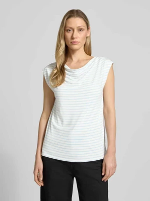 T-shirt o kroju loose fit z mieszanki wiskozy s.Oliver BLACK LABEL