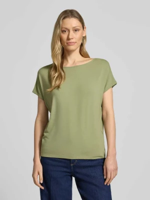 T-shirt o kroju loose fit z mieszanki wiskozy s.Oliver RED LABEL