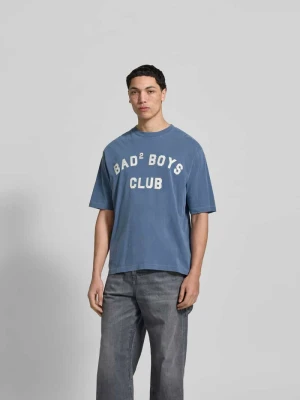 T-shirt o luźnym kroju z okrągłym dekoltem Dsquared2 Niebieski