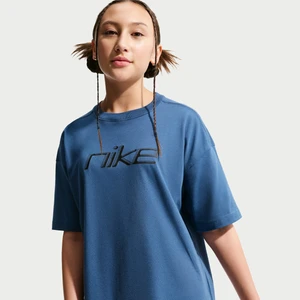 T-shirt o kroju oversize dla dużych dzieci (dziewcząt) Nike - Niebieski
