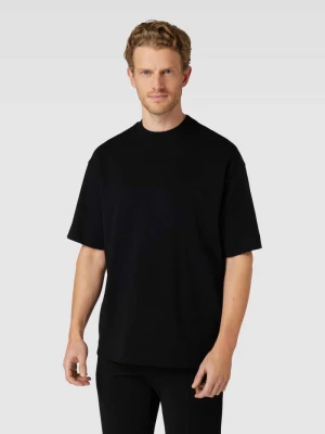 T-shirt o kroju oversized w jednolitym kolorze Emporio Armani
