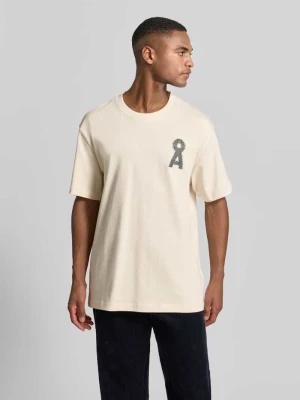 T-shirt o kroju oversized z bawełny ekologicznej model ‘AADRU’ ARMEDANGELS