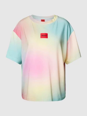 T-shirt o kroju oversized z cieniowaniem model ‘STARMY’ HUGO