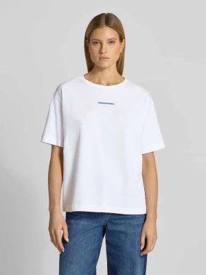 T-shirt o kroju oversized z czystej Bawełna Model 'GIANNAA CHAANGE' ARMEDANGELS