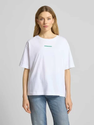 T-shirt o kroju oversized z czystej bawełny model ‘GIANNAA DIFFERENCE’ ARMEDANGELS