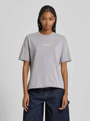 T-shirt o kroju oversized z czystej bawełny model ‘KINNA’ Only