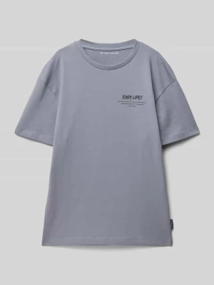 T-shirt o kroju oversized z czystej bawełny Tom Tailor