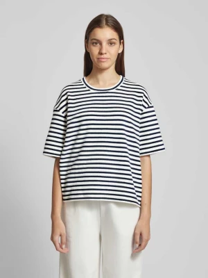 T-shirt o kroju oversized z detalem z logo Marc O'Polo DENIM