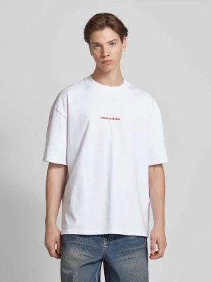 T-shirt o kroju oversized z logo Pegador