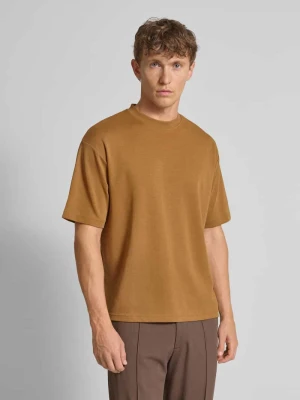 T-shirt o kroju oversized z mieszanki bawełny model ‘OSCAR’ Selected Homme
