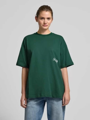 T-shirt o kroju oversized z nadrukiem z logo ANOTHER COTTON LAB