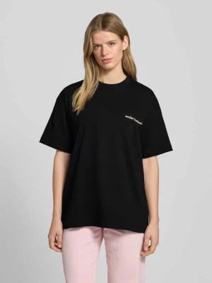T-shirt o kroju oversized z nadrukiem z logo ANOTHER COTTON LAB