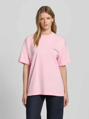 T-shirt o kroju oversized z nadrukiem z logo ANOTHER COTTON LAB