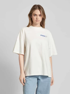 T-shirt o kroju oversized z nadrukiem z logo i napisem model ‘HABANA’ Pegador