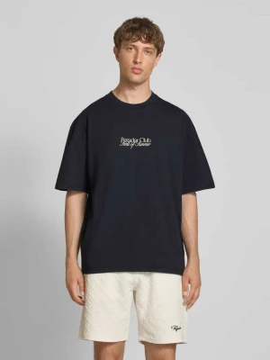 T-shirt o kroju oversized z nadrukiem z logo i napisem model ‘Ramon’ Pegador