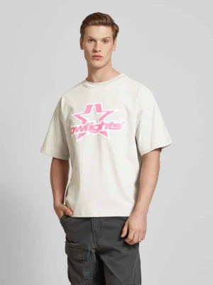 T-shirt o kroju oversized z nadrukiem z logo Low Lights Studios