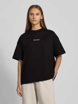 T-shirt o kroju oversized z nadrukiem z logo model ‘Ardendal’ Pegador