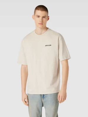 T-shirt o kroju oversized z nadrukiem z logo model ‘CRAIL’ Pegador