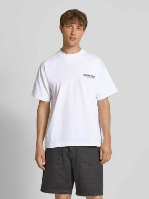 T-shirt o kroju oversized z nadrukiem z logo model ‘Getaway’ ANOTHER COTTON LAB