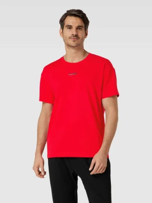 T-shirt o kroju oversized z nadrukiem z logo model ‘Linked’ HUGO