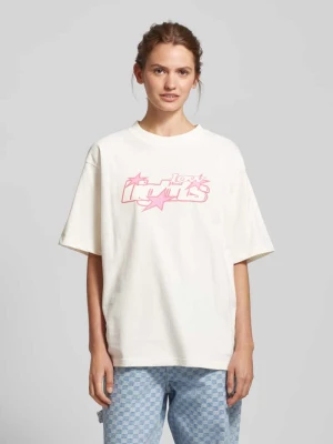 T-shirt o kroju oversized z nadrukiem z logo model ‘LUCKY 7’ Low Lights Studios