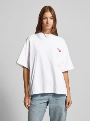 T-shirt o kroju oversized z nadrukiem z logo model ‘MEI’ Pegador