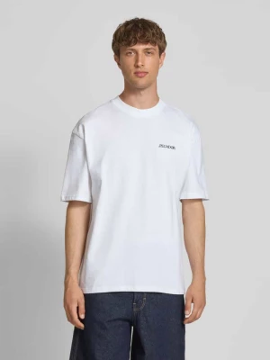 T-shirt o kroju oversized z nadrukiem z logo model ‘MILES’ Pegador