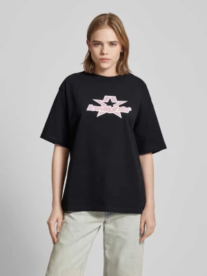 T-shirt o kroju oversized z nadrukiem z logo model ‘SUPERSTAR’ Low Lights Studios