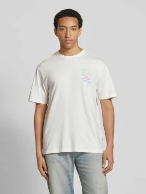 T-shirt o kroju oversized z nadrukiem z logo Only & Sons
