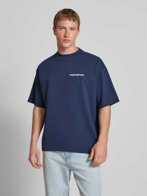 T-shirt o kroju oversized z nadrukiem z logo PROHIBITED