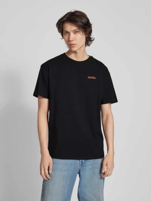 T-shirt o kroju oversized z nadrukiem z napisem model ‘Ball Hard’ mister tee